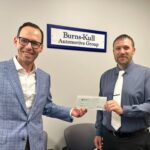 Burns Honda NADA donation to EEF